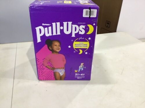 Huggies Pull Ups Night Time Training Pants, 3T-4T - Lot 1162