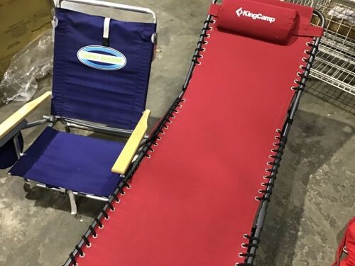 Lot of (2) Outdoor Folding Chairs  - Lot 1110