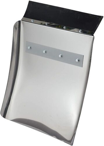 TBOZZ Stainless Steel Quarter Fender Set for Semi Truck, 24" x 24" - Lot 1177