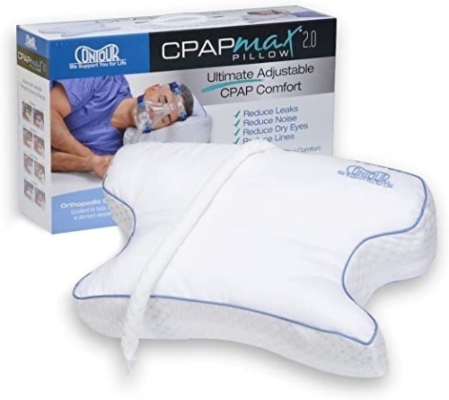 Contour CPAPMax 2-in-1 Cooling Plush CPAP Comfort Pillow - Lot 894