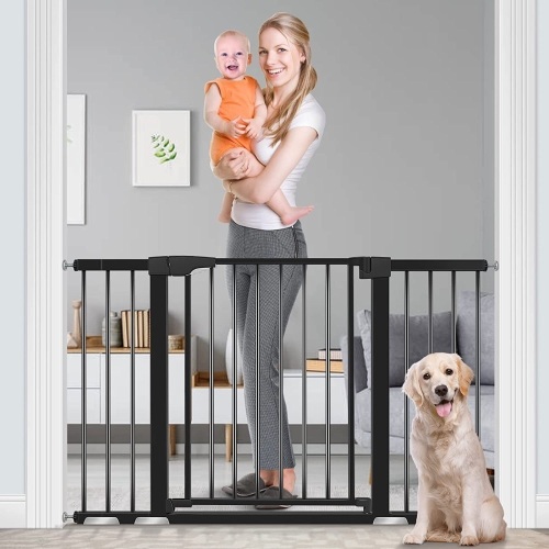 Baby Gate for Doorways and Stairs, RONBEI 51.5" - Lot 403
