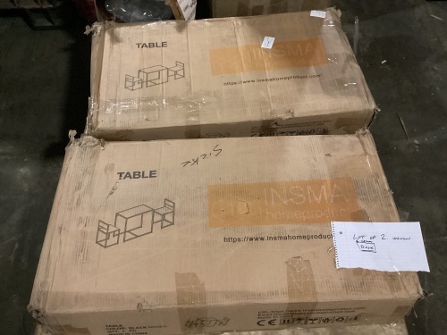 Lot of (2) Assorted Tables - Lot 159