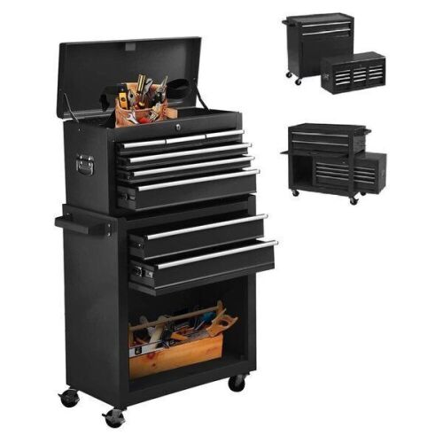 8-Drawer Rolling Tool Chest with Drawers - Lot 11