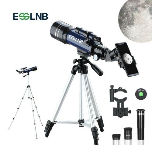 Telescope 36070 W/ High Tripod Mobile Holder 14X-180X for Moon Watching  - Lot 198