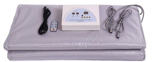 Oxford Fabric Infrared Sauna Blanket with Overheating Protection for Body Detox  - Lot 82