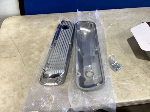 Aluminum Valve Covers  - Lot 120