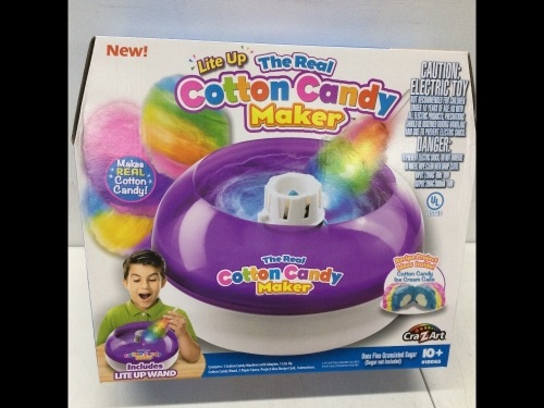 Cra-Z-Art Cotton Candy Maker with Lite Wand,New - Lot 76