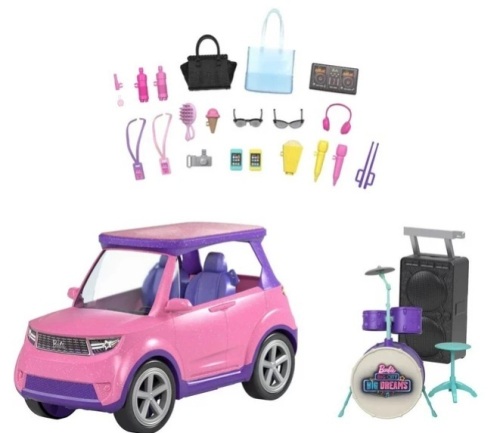 Barbie: Big City, Big Dreams Transforming Vehicle Playset,New - Lot 105