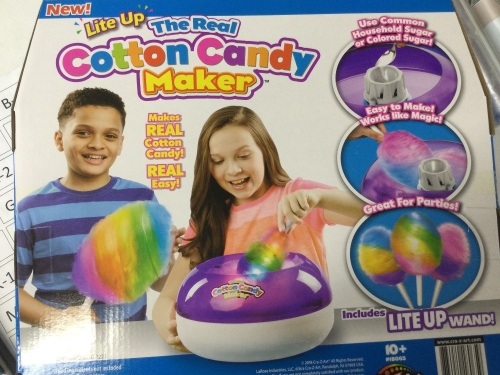 Cra-Z-Art Cotton Candy Maker with Lite Wand,New - Lot 750