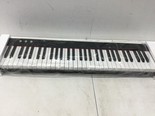 ELECTRIC PIANO WITH LED LIGHTS,NEW - Lot 96