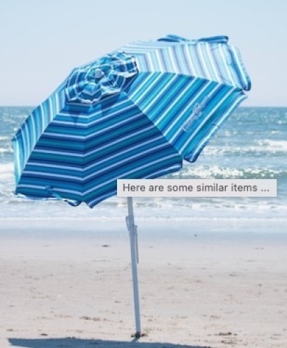 6-ft Multi umbrella,New - Lot 358