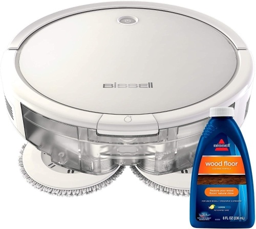BISSELL SpinWave Hard Floor Expert Wet and Dry Robot Vacuum, WiFi Connected with Structured Navigation, 3115. NEW - Lot 60