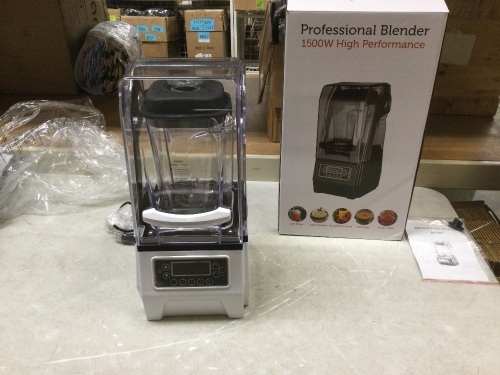 1500 Wat High Performance Professional Blender. Appears New - Lot 64