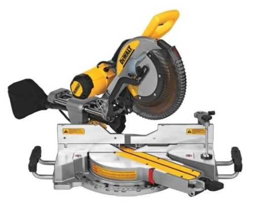 DeWalt 12" Double Bevel Compound Sliding Miter Saw DWS779 - Appears New - Lot 76