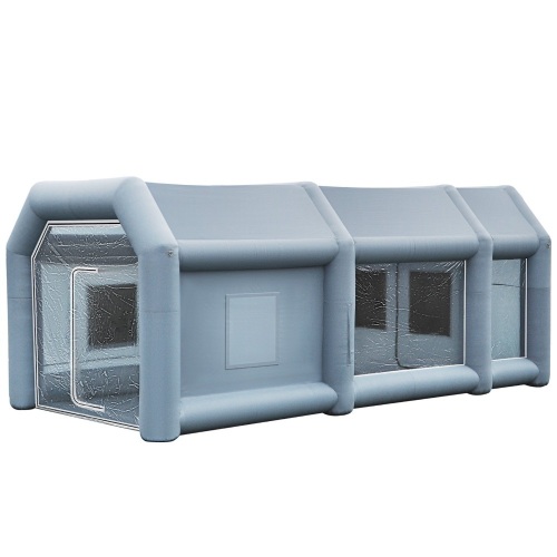 33x16.4x11.5ft Inflatable Spray Booth Car Paint Booth Tent. Appears New. Does Not Come with Blowers - Lot 87