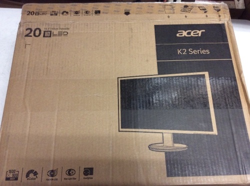 Acer 20" Monitor K202HQL - E-Comm Return, Untested - Lot 104
