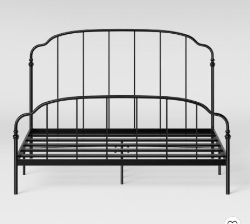 Threshold Ferndale Metal King Size Bed - Appears New  - Lot 110