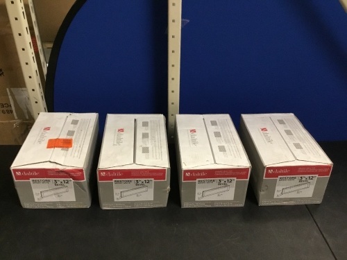 Lot of (4) Daltile Restore 3" x 12" Bright White Ceramic Subway Tile, 9 sq ft / Case - Appear New  - Lot 115