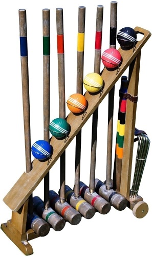 Franklin Sports 53001X Vintage Style Croquet Set - Appears New   - Lot 126