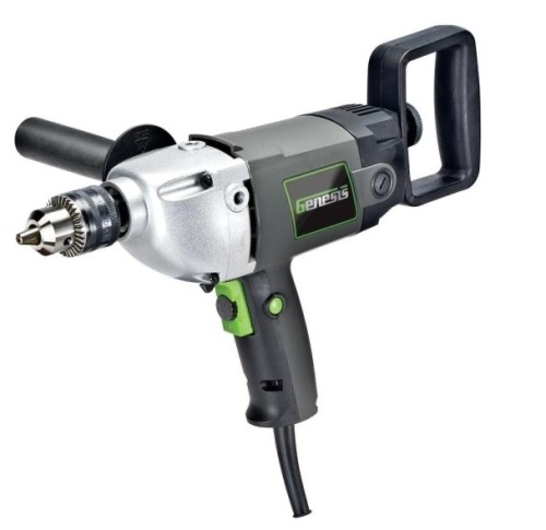 120-Volt 1/2 in. Variable Speed Spade Handle Electric Drill with Lock-On Button and Auxiliary/Spade Handles, E-Commerce Return, Untested - Lot 152