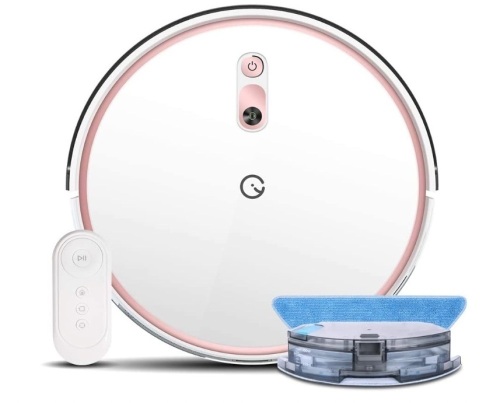 yeedi k700 Robot Vacuum, 2 in 1 Robotic Vacuum Cleaner Mopping, 2000Pa Powerful Suction, Smart Navigation, Quiet and Self-Charging Robotic Vacuum, New - Lot 153