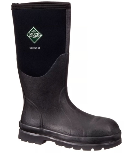 The Original Muck Boot Company Chore Boot All Conditions Steel Toe Work Boots for Men, Size 10, E-Commerce Return - Lot 154