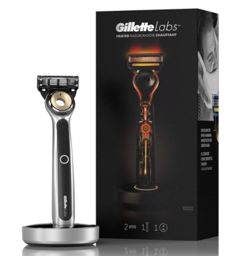 Gillette Gillettelabs Heated Razor Starter Kit - 1 Handle, 2 Blade Refills, 1 Charging Dock, E-Commerce Return, Untested - Lot 161