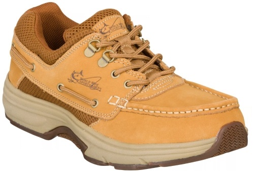 World Wide Sportsman&reg; Blue Water Boat Shoes for Men - Tan - 9.5 W, Appears New - Lot 176
