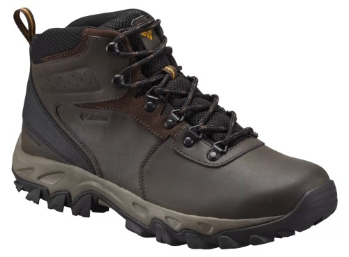 Columbia Newton Ridge Plus II Waterproof Hiking Boots for Men - Cordovan/Squash - 13W, E-Commerce Return, Untested - Lot 193
