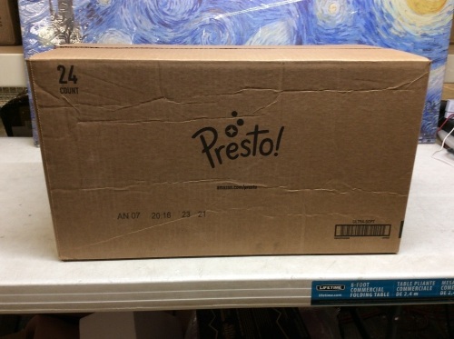Presto! Ultra Soft Toilet Paper, 24 Rolls - New - Lot 274