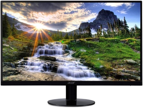 Acer SB220Q bi 21.5 Inches Full HD (1920 x 1080) IPS Ultra-Thin Zero Frame Monitor (HDMI & VGA Port), Black - New/Unopened  - Lot 275