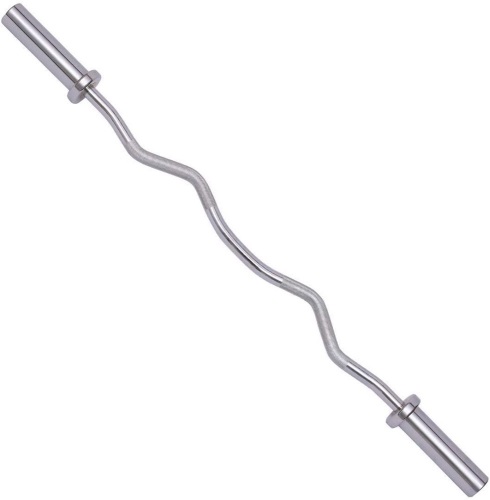 Everyday Essentials Olympic Super Curl Barbell Curl Bar, 48" - Appears New   - Lot 298