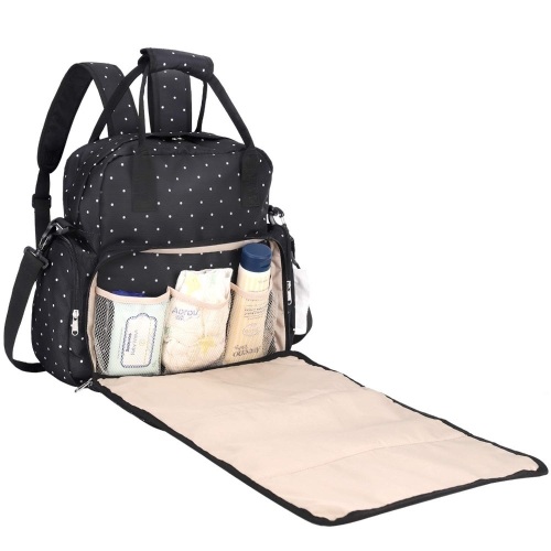 Lot of (4) SAWNZC Diaper Bag Backpack with Changing Pad - New - Lot 310