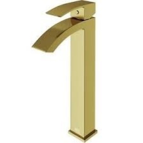 Vigo Duris Single Hole Single-Handle Vessel Bathroom Faucet in Matte Gold - Appears New  - Lot 333
