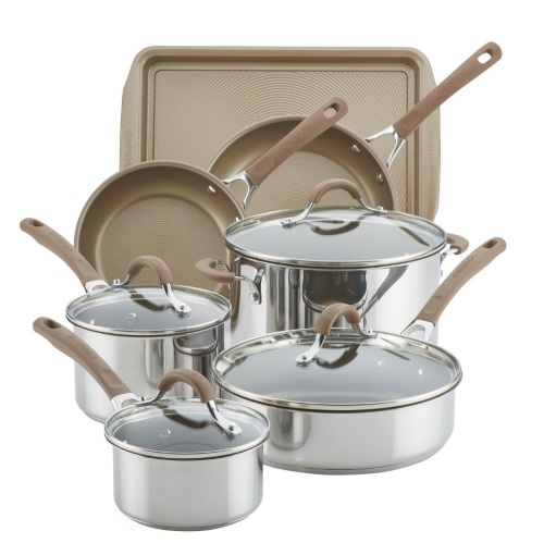Circulon Innovatum 10pc Hard-Anodized Nonstick Cookware Set - Appears New  - Lot 365