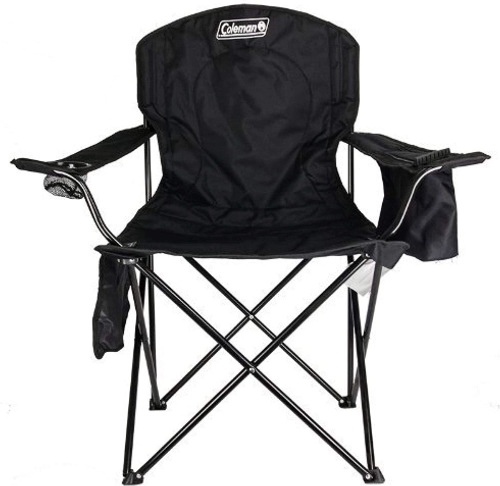 Coleman Camping Chair with Built-in 4 Can Cooler - Appears New - Lot 383