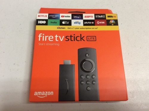 Amazon Fire Stick TV Lite with Alexa Voice Remote - New - Lot 394