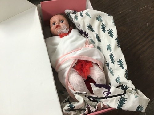 Ivita Silicone Baby Doll - E-Comm Return, Appears New  - Lot 400