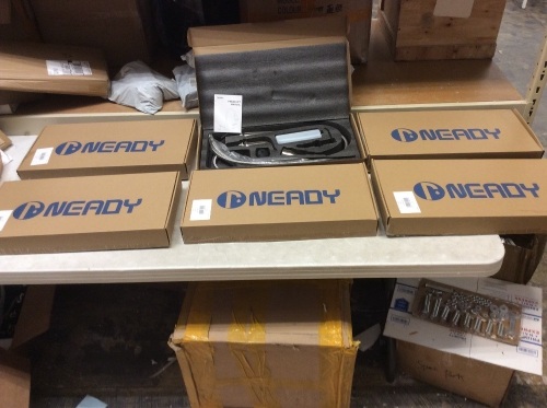Lot of (6) Neady Kitchen Faucet with Soap Dispenser - New - Lot 452