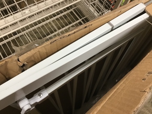 Regalo 37-Inch Extra Tall and 49-Inch Wide Walk Thru Baby Gate - E-Comm Return, Unknown Condition - Lot 551