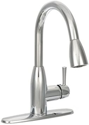 American Standard Fairbury Single-Handle Pull-Down Sprayer Kitchen Faucet in Chrome - Appears New  - Lot 576