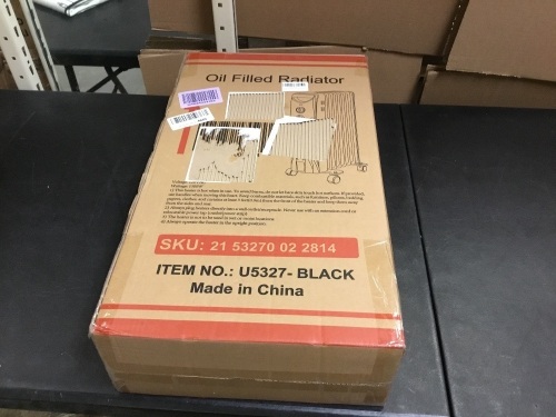 Oil Filled Radiator - E-Comm Return, Appears New  - Lot 583