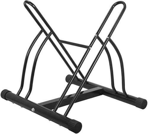 2-Bike Rack Bicycle Floor Stand - Appears New  - Lot 606