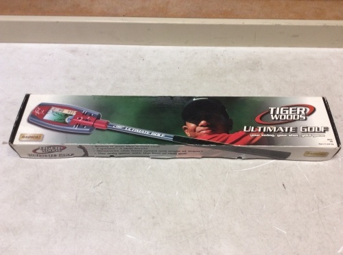 Radica Tiger Woods Ultimate Golf Electronic Golf Club - Appears New - Lot 607