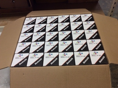 Case of (30) Becko Puzzle Roll Jigsaw Storage Felt Mats, Up to 1,500 Pieces, 46" x 26" - New - Lot 755