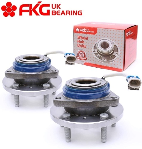FKG 513121 Front Wheel Bearing Wheel Hub Assembly fit for Impala, Allure, Aurora, Bonnevile, Lesabre, Century, Seville, 5 Lugs W/ABS Set of 2 - New  - Lot 766
