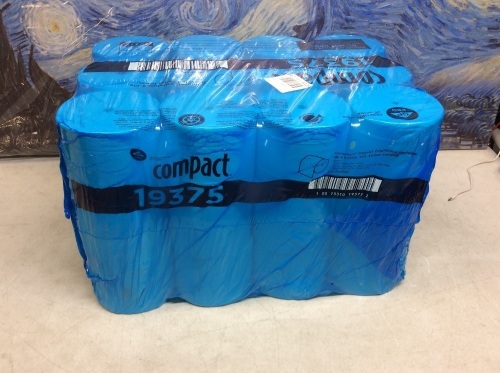 Compact Coreless 2-Ply Recycled Toilet Paper, 36 Rolls - New  - Lot 780