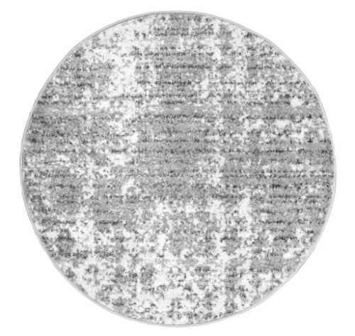 nuLOOM Deedra Misty Contemporary Gray 8' Round Rug - Appears New - Lot 805