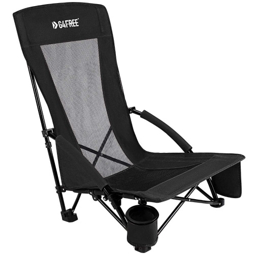 G4Free Folding Heavy Duty Low Sling Beach Chair - Appears New  - Lot 824