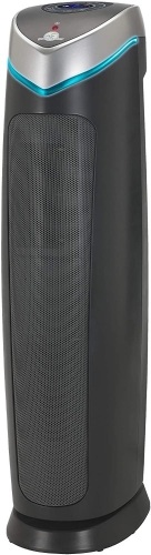 GermGuardian True HEPA Filter Air Purifier, UV Light Sanitizer, Quiet 28 inch, 5-in-1 Air Purifier for Home, Charcoal Grey - Appears New   - Lot 853